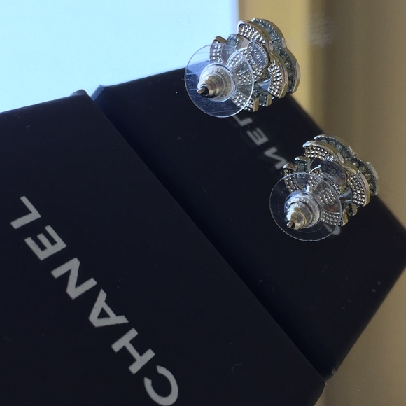 Authentic Chanel Studs - Picture 2 of 5